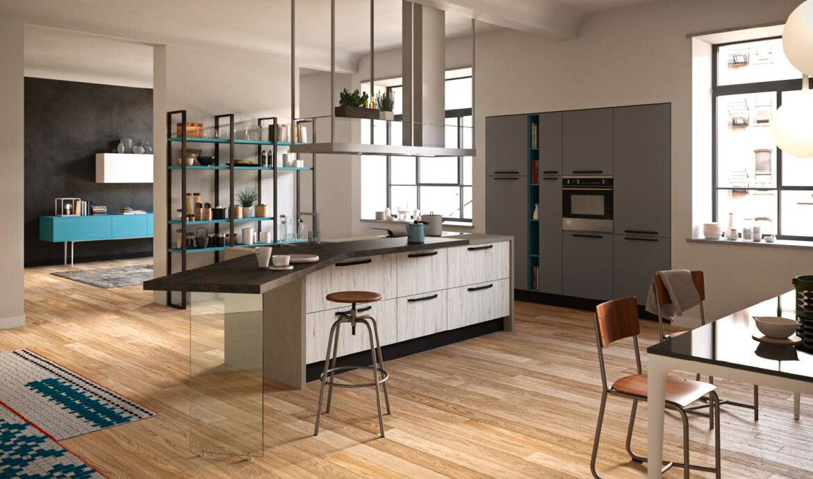 Alta personalizzazione per tipologia di componenti, vasto campionario di colori e finiture.