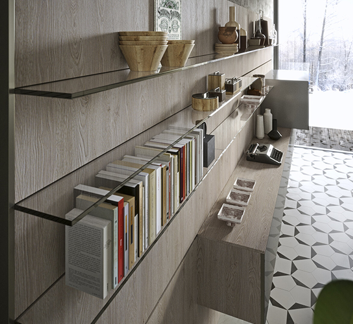 La creativit� compositiva per uno spazio cucina a misura del tuo comfort!