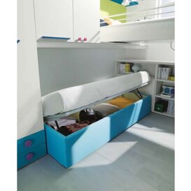 Composizione R3 Ampia scelta di pratici letti contenitori, con differenti colori e finiture disponibili