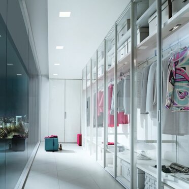 Sistema PL4 Sistema armadio ampia componibilità Sist walkincloset