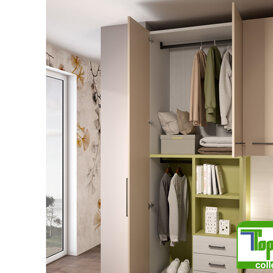 Composizione A3 Ampia personalizzazione dei vani contenitori per la massima praticità d'uso