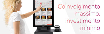 totem touch screen per la ristorazione
