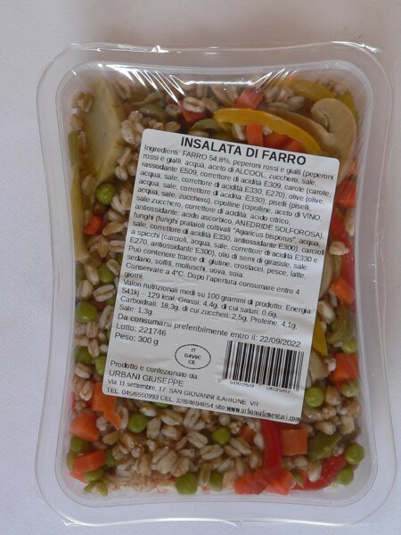 insalata di farro 300gr