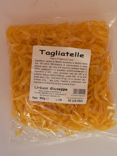 pasta fresca all'uovo