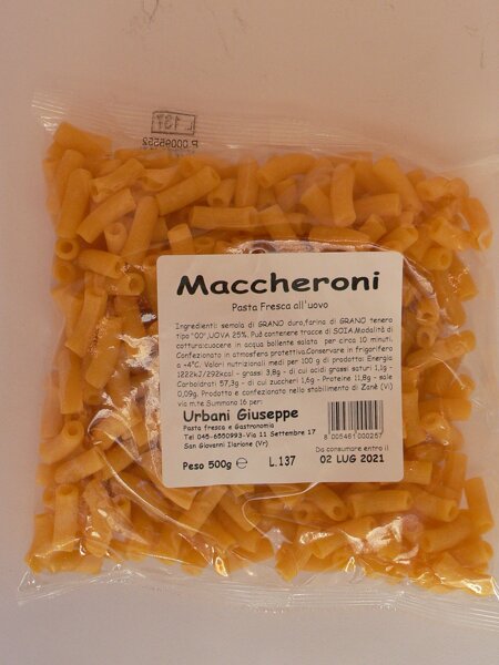 pasta fresca all'uovo