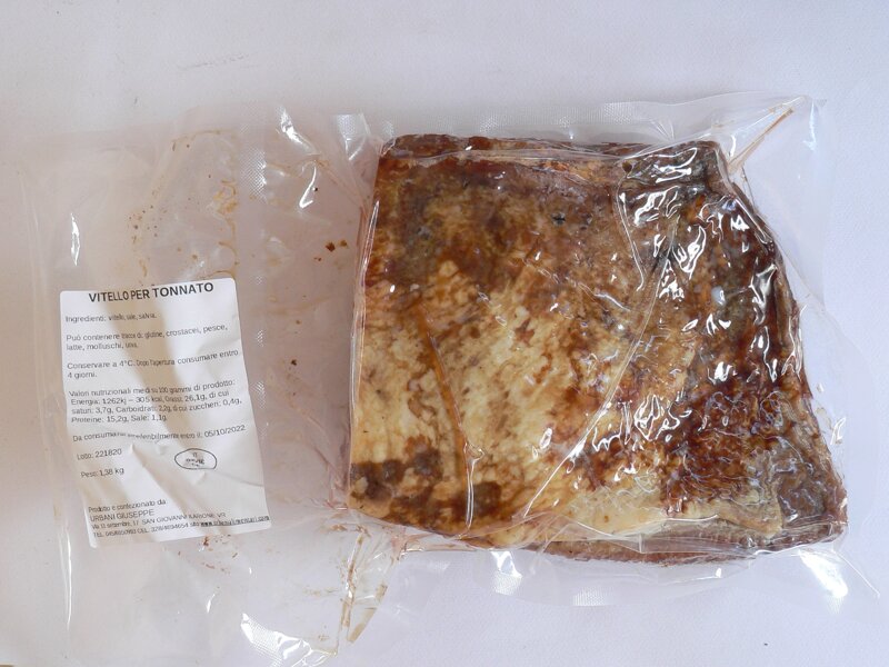 carne di vitello per tonnato 1kg