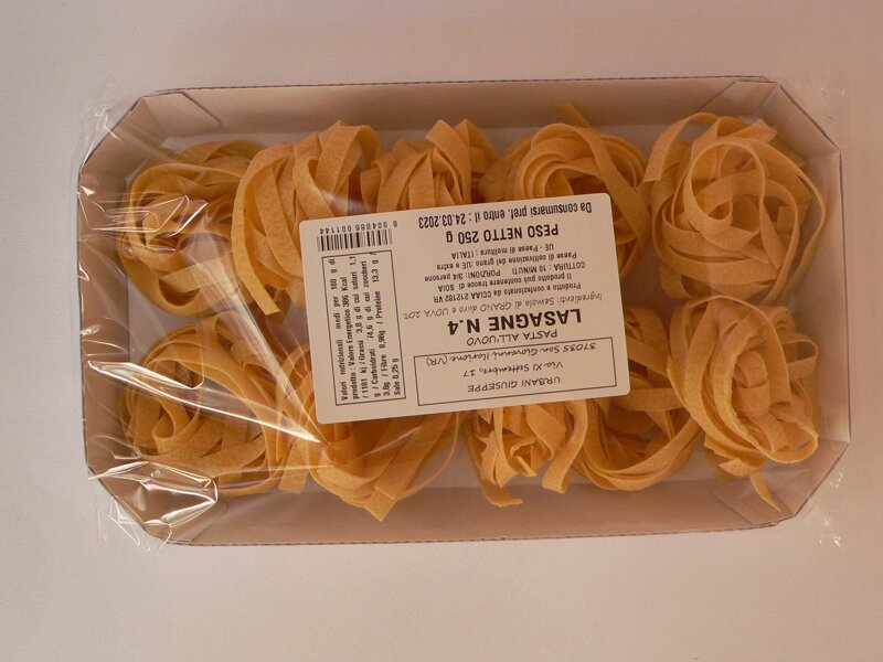 pasta secca all'uovo