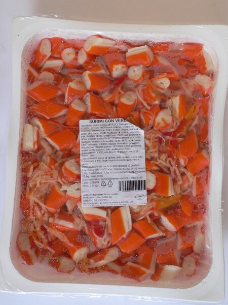 surimi con verdure 1,5kg