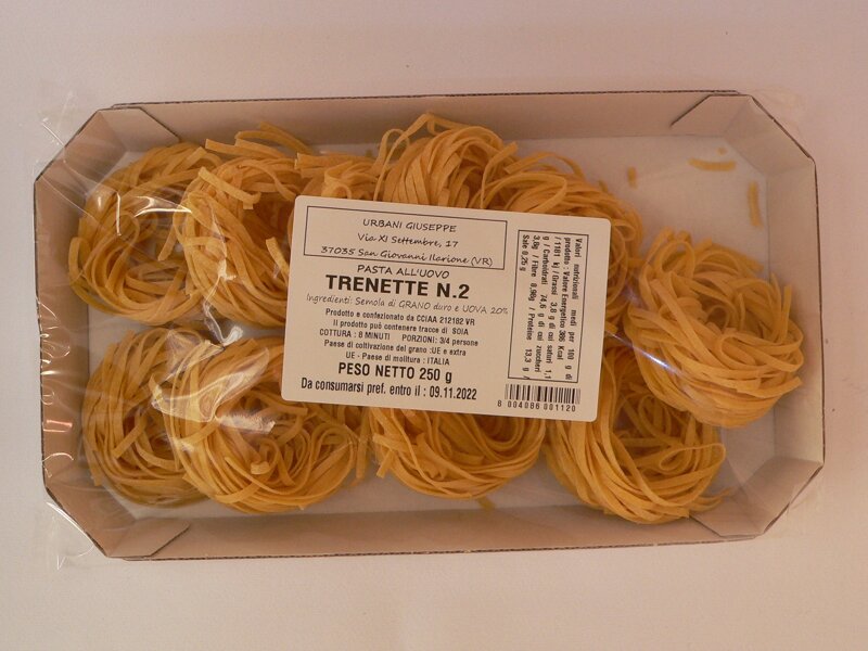 pasta secca all'uovo