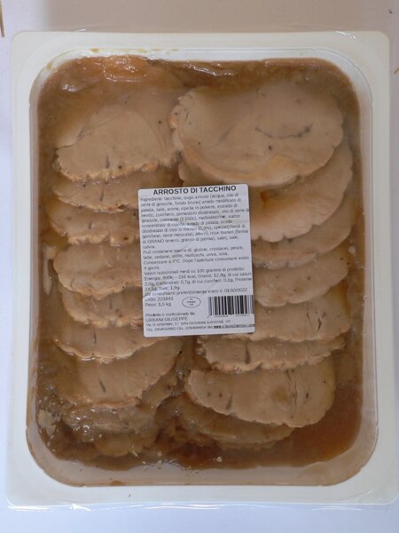 tacchino arrosto 1,5kg