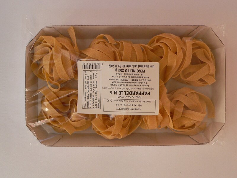 pasta secca all'uovo