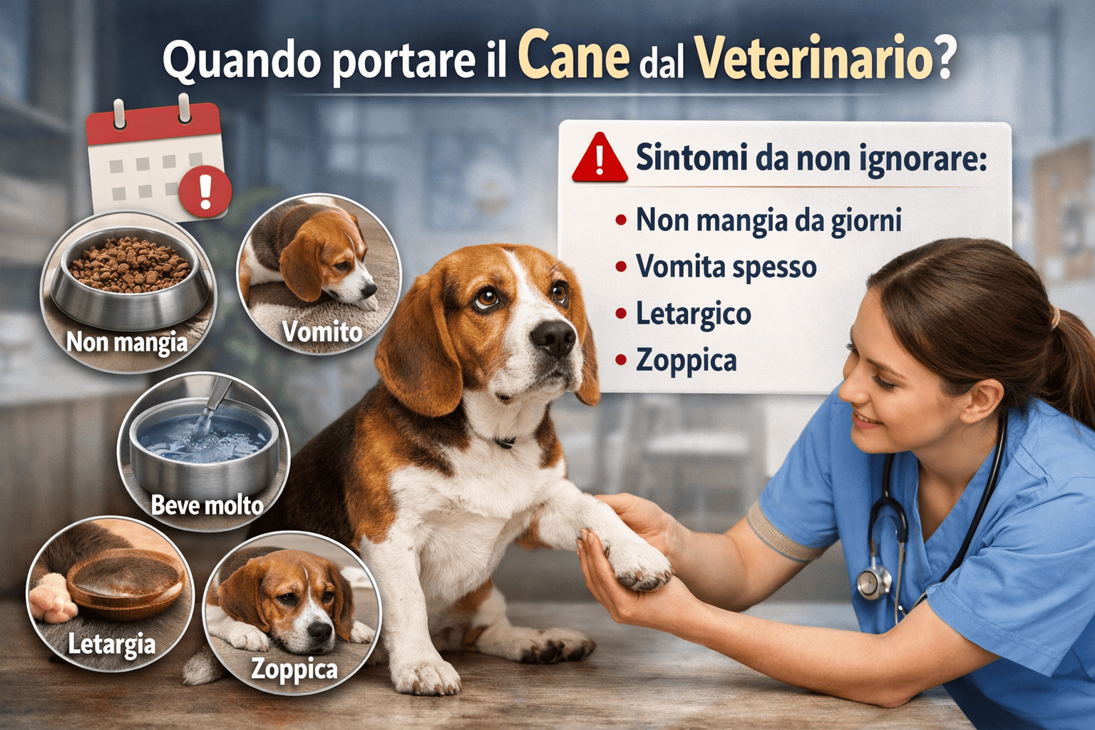 quando portare cane veterinario sintomi cane quando preoccuparsi veterinario milano domicilio