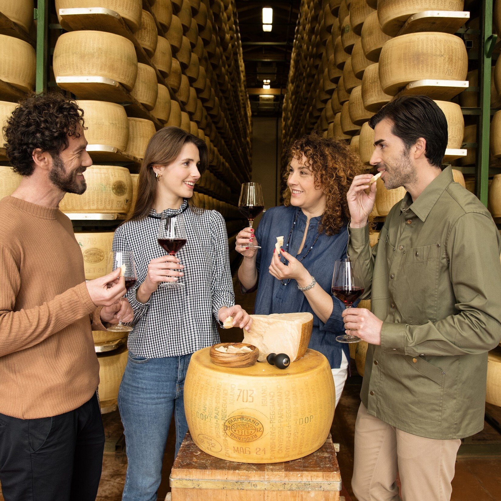 PRIMAVERA AL SAPORE DI FORMAGGIO DAL VENETO ALL'EMILIA