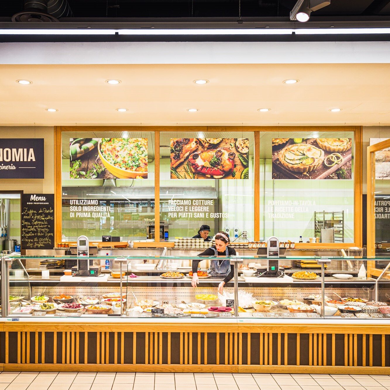 CHEF ANTONIO CHIODI LATINI FIRMA IL MENU DELLA IPER BIOBOTTEGA