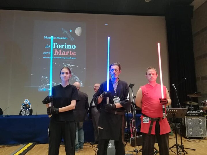 Presentazione di Da Torino verso Marte in ALTEC Space - il G-Astronauta