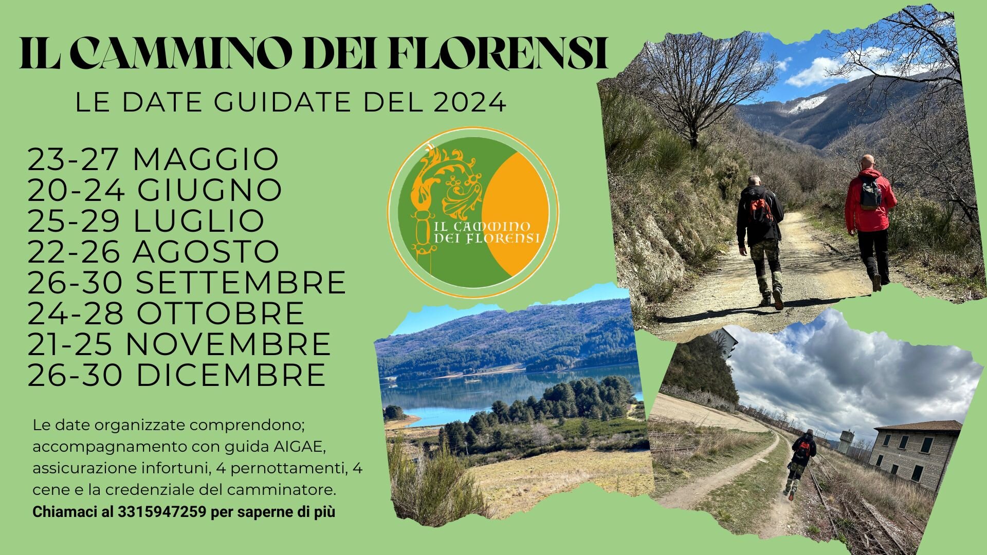 Le date organizzate del Cammino dei Florensi