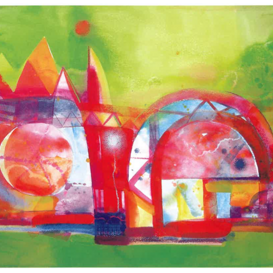 Day Without Rain, 2006 water color on paper, 56x76 cm