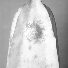 MATER DEI, 2003 gesso, acrilico e stucco su carta 75x46 cm