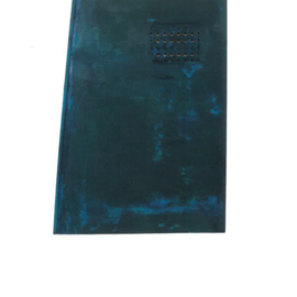 Quadro burga, 2002, acrilico su legno 82.5x55x4 cm