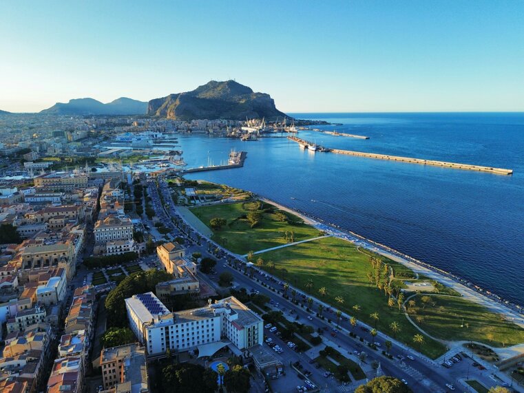 Private Pursuit Sicily - Elite Marine Infrastructure and Luxury Yacht Port Gateway at Palermo Molo Trapezoidale and Foro Italico
