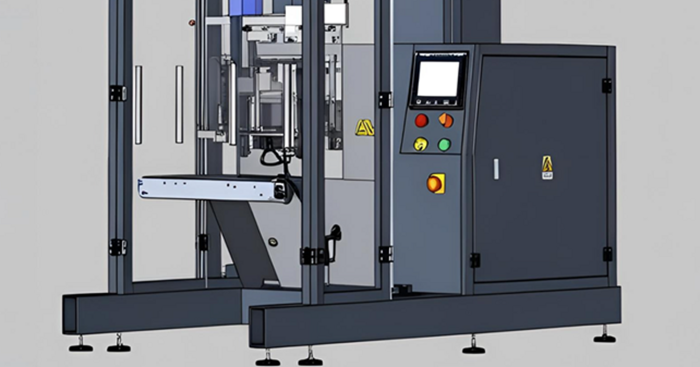 3D CAD assembly VFFS - progettazione 3D
