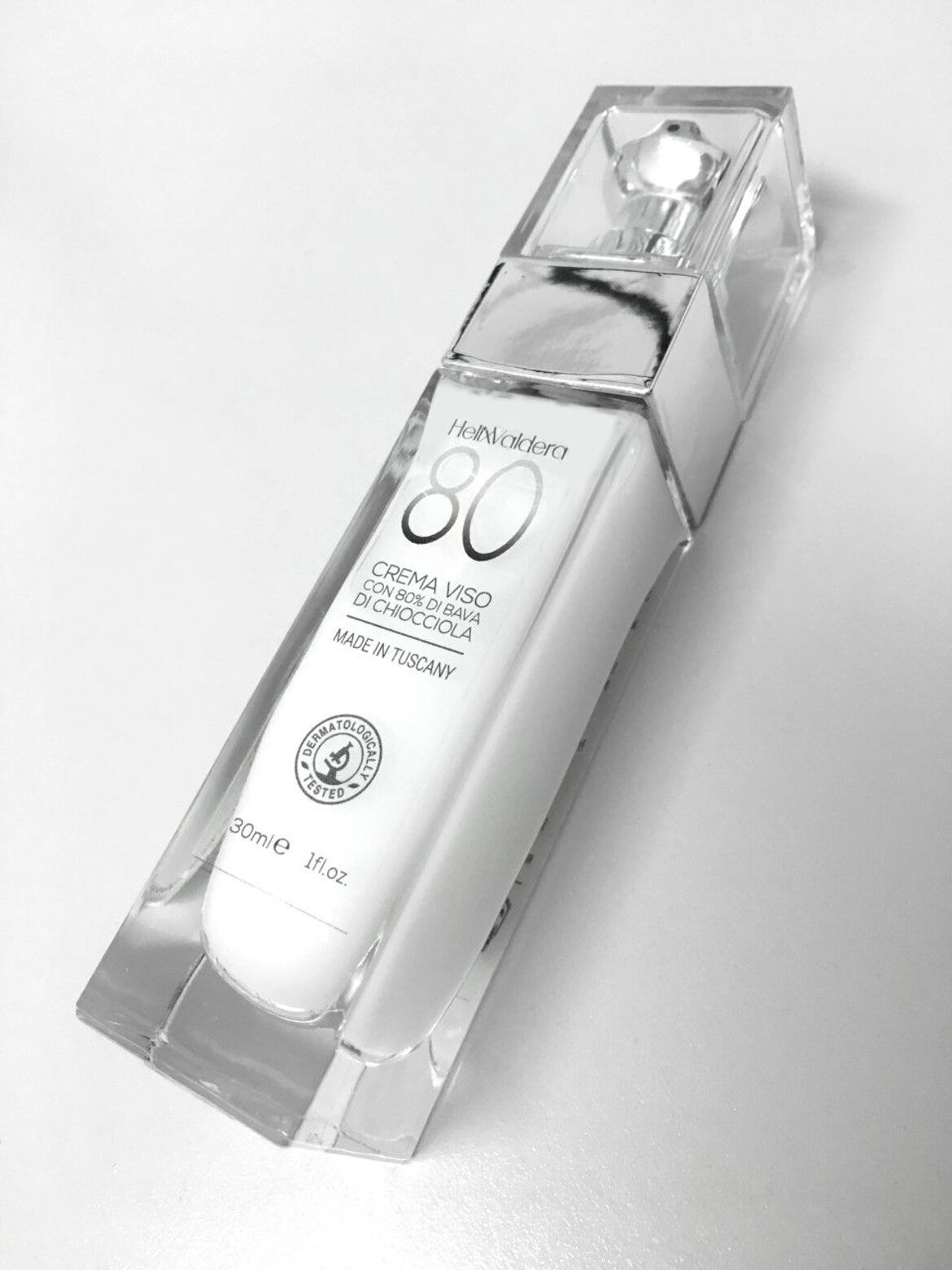 crema siero con 80% di bava di lumaca purissima