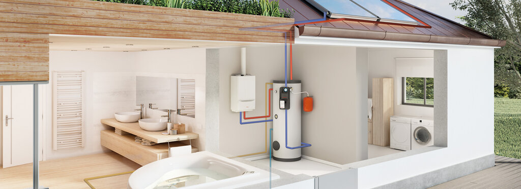 sistema solare con accumulo