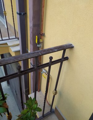 impianto gas esterno