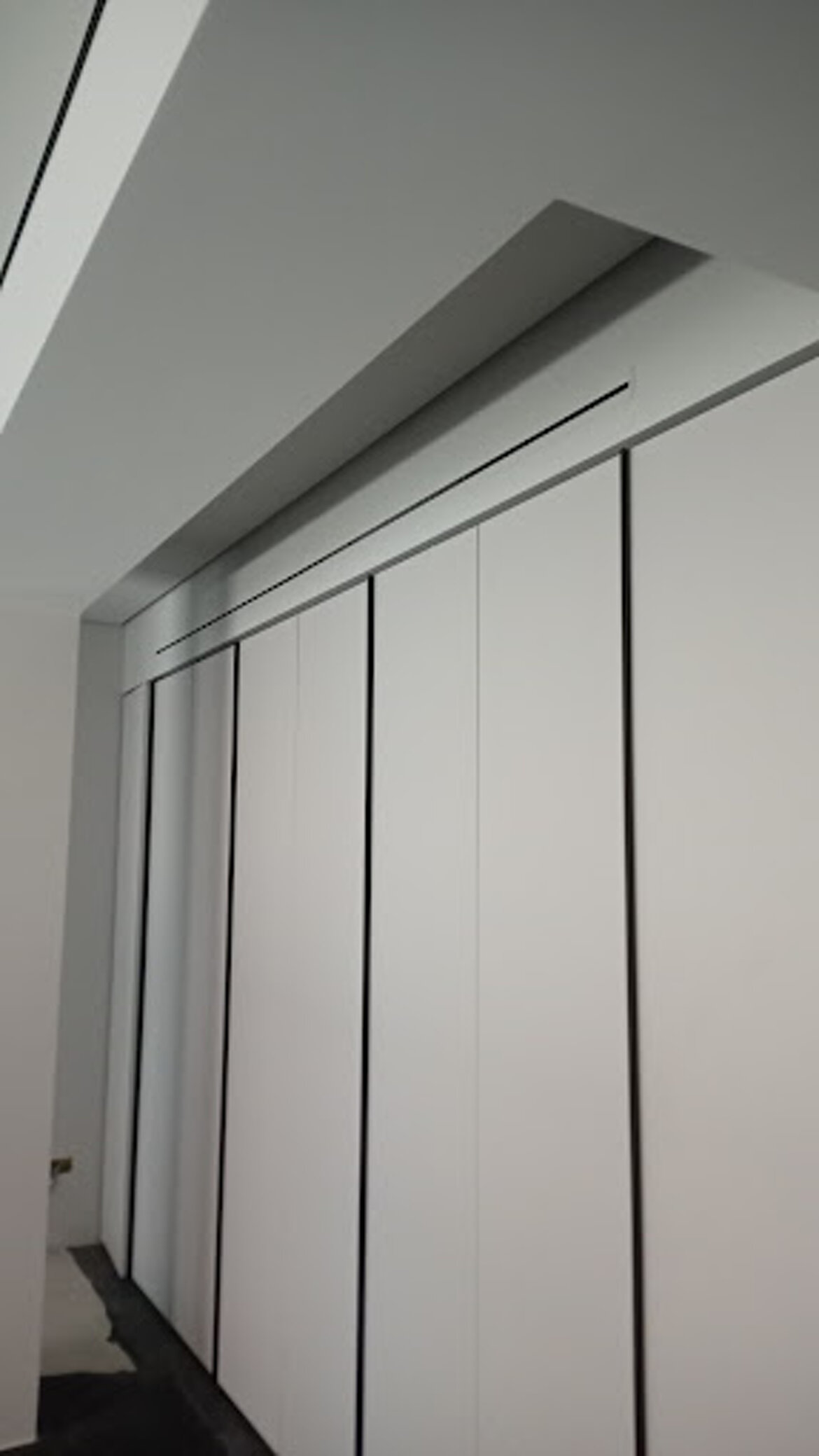 finitura con griglia impianto canalizzato