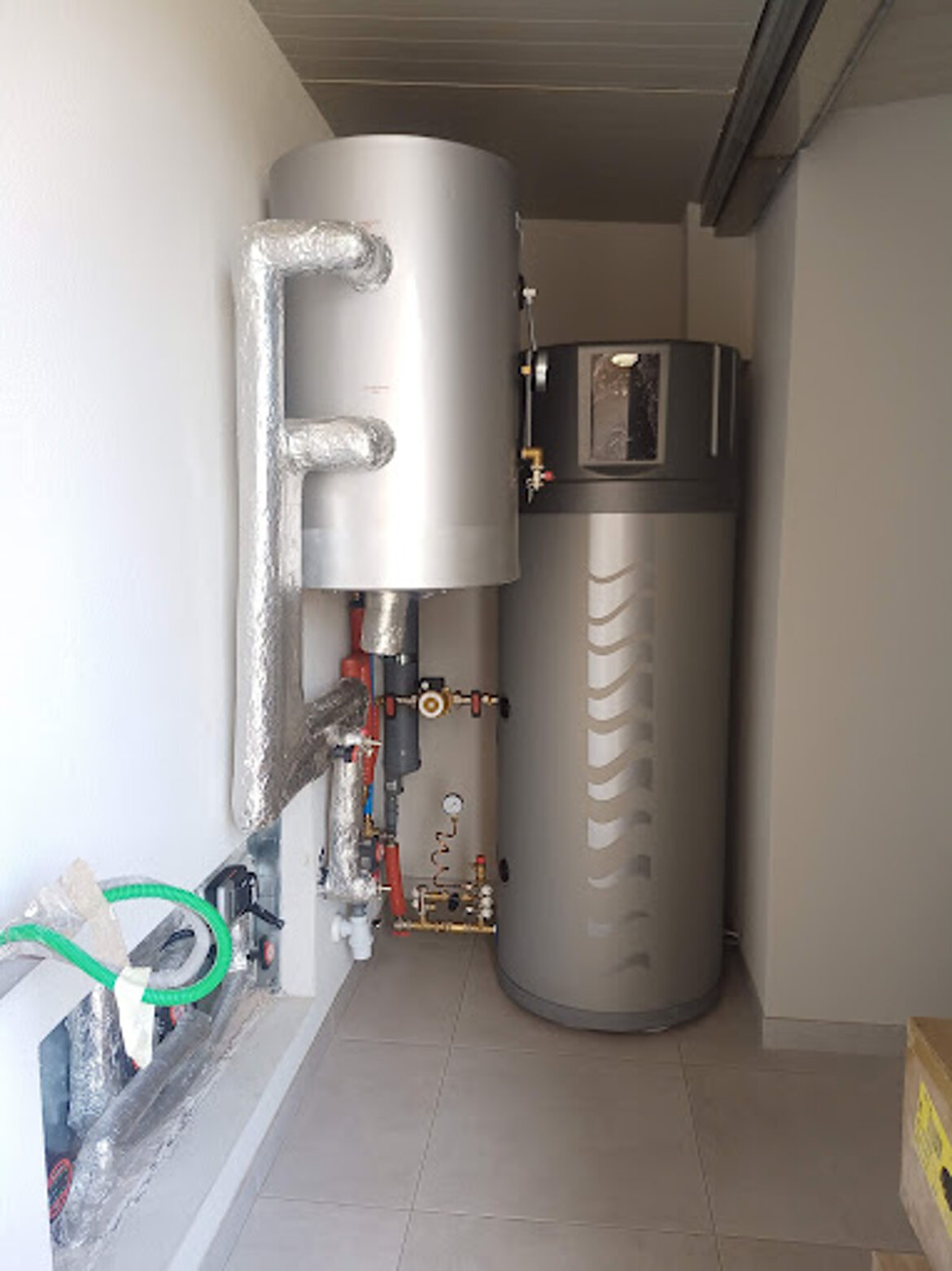 locale tecnico riscaldamento e acs