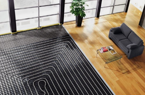 impianto a pavimento radiante