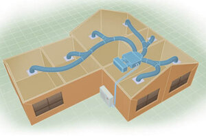 impianto aria canalizzato