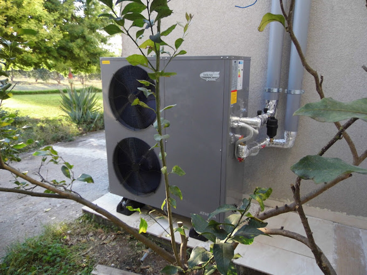 pompa di calore ad inverter athena 17kw