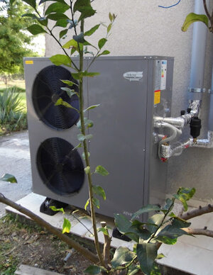 pompa di calore per riscaldamento e raffrescamento