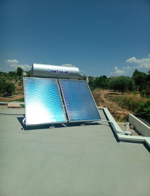 sistema solare circolazione naturale