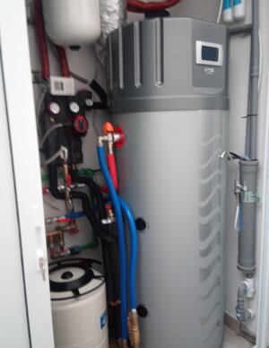 pompa di calore per ACS