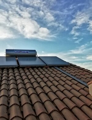 sistema solare circolazione naturale