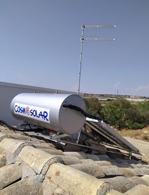 sistema solare circolazione naturale