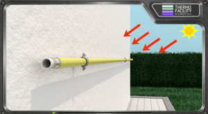 impianto gas esterno