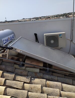 sistema solare circolazione naturale