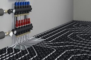 impianto a pavimento radiante