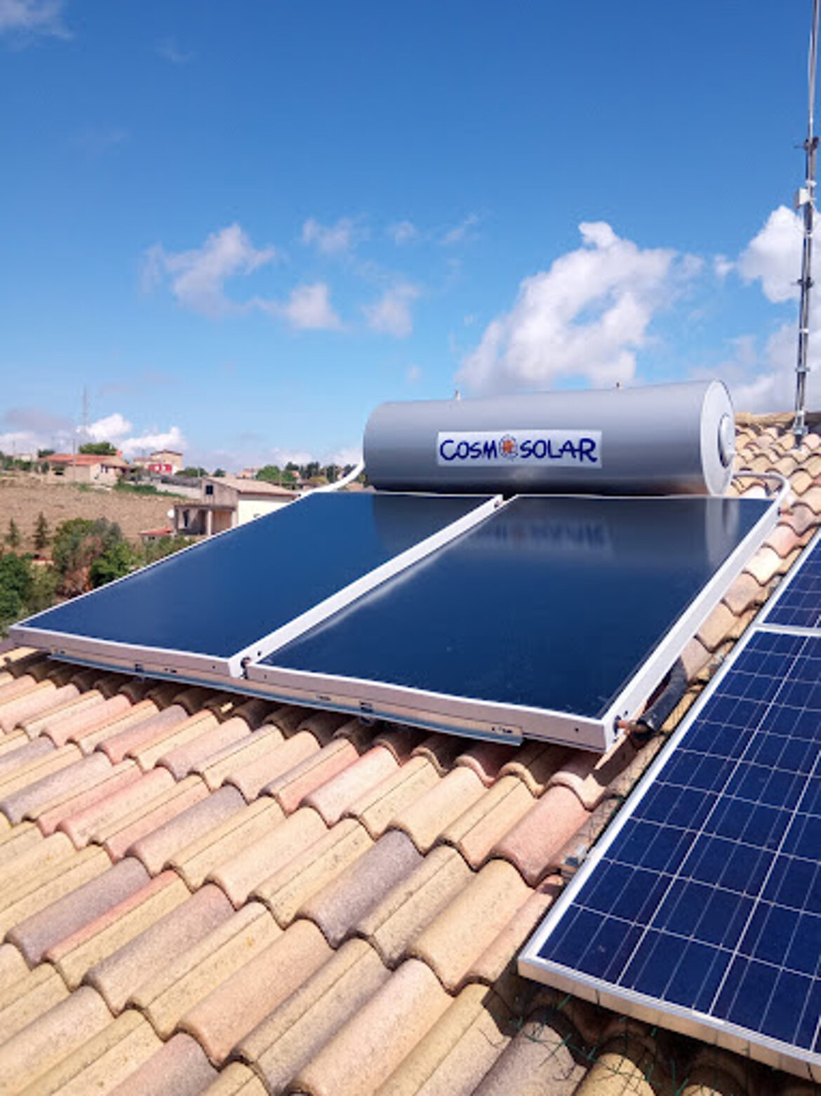 sistema solare circolazione naturale