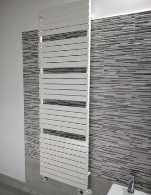 Termoarredo elettrico bianco