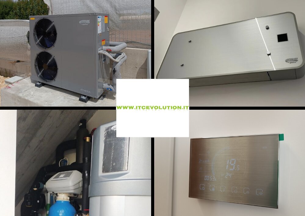 Realizzazione Sistema di Riscaldamento/Raffrescamento a Ventilconvettori con controllo smart wifi