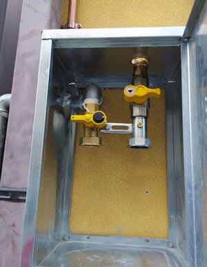 impianto gas esterno