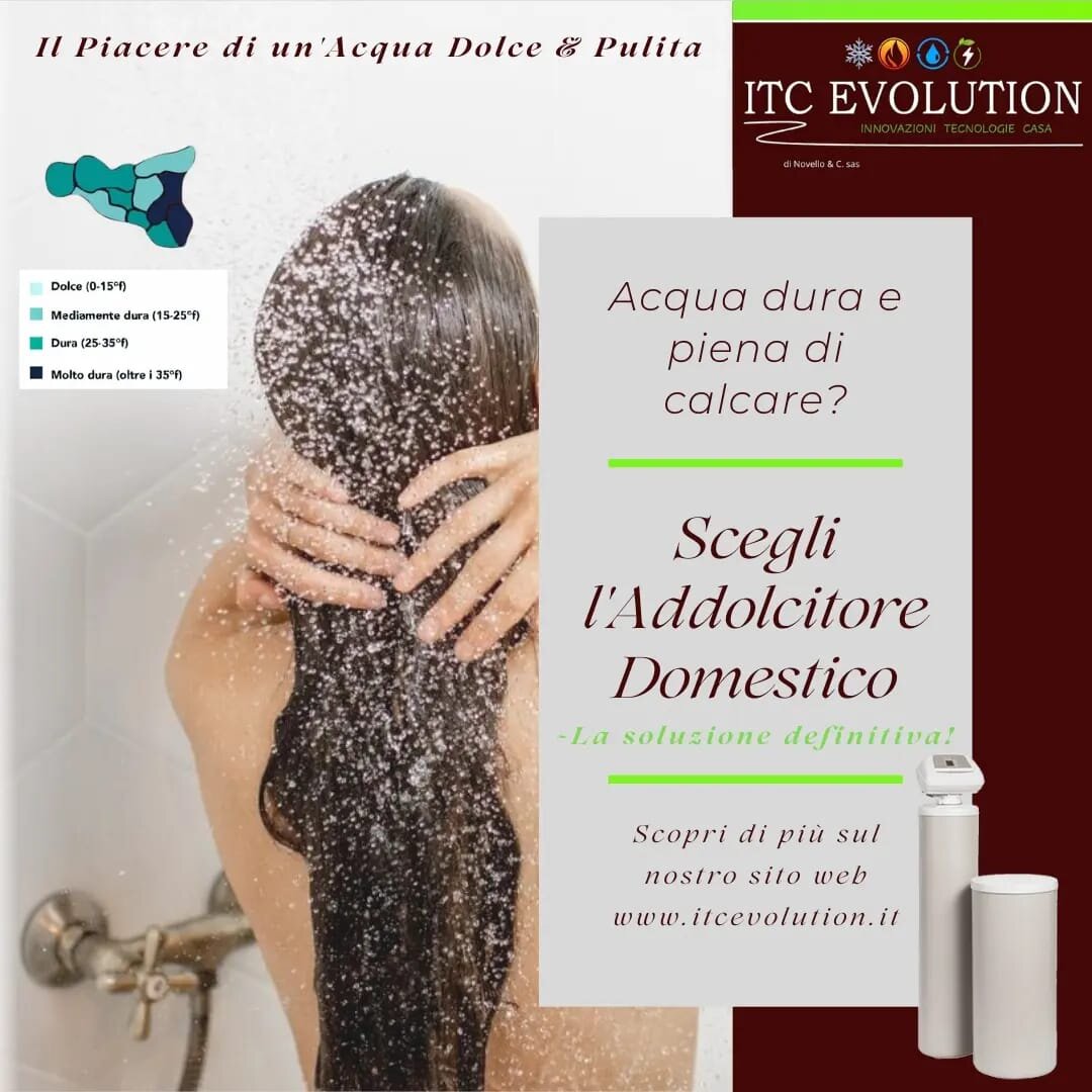 Acqua Dura e Piena di Calcare? Scegli l'installazione di un Addolcitore Domestico, la soluzione Definitiva!