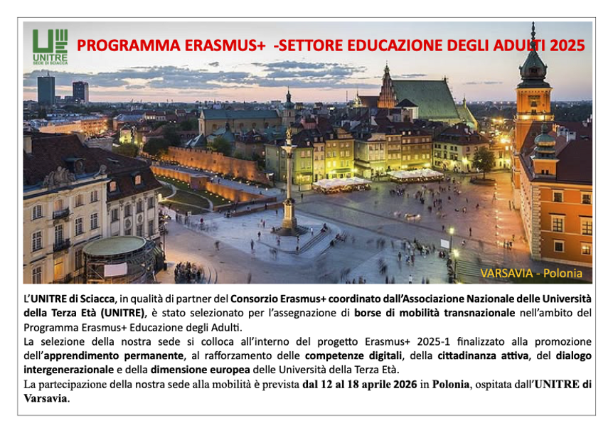 locandina erasmus 2026 locandina erasmus 2026