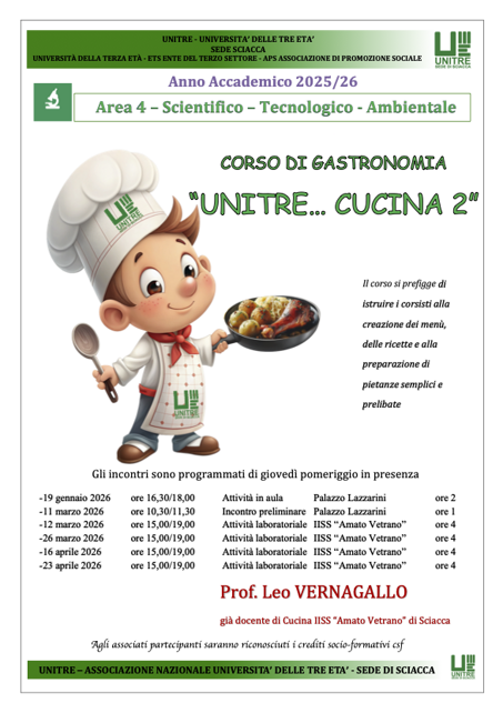 corso di cucina vernagallo a.a. 2025-26