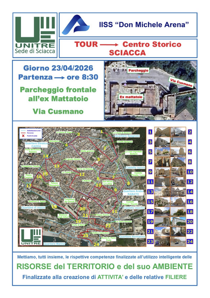 locandina tour centro storico