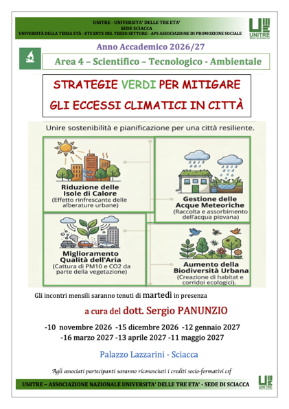locandina strategie verdi città panunzio 2026-27 locandina strategie verdi città panunzio 2026-27